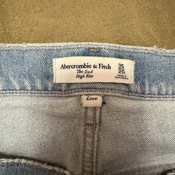 Abercrombie and Fitch Curve Love The Dad High Rise Jean - Picture 2 of 2